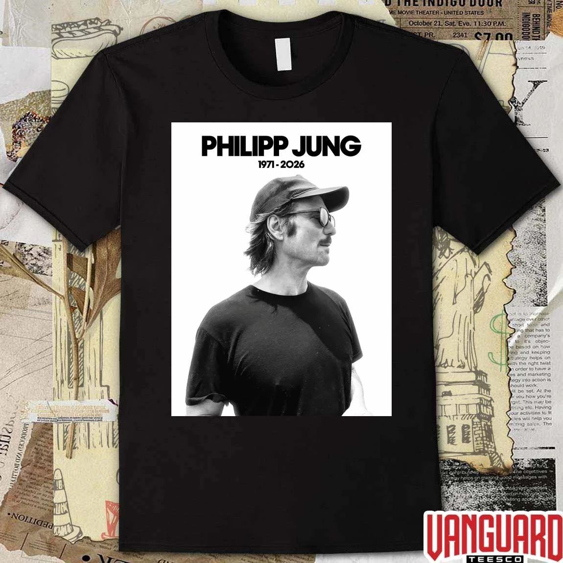 Philipp Jung 1971 – 2026 Defected Records Poster t-shirt