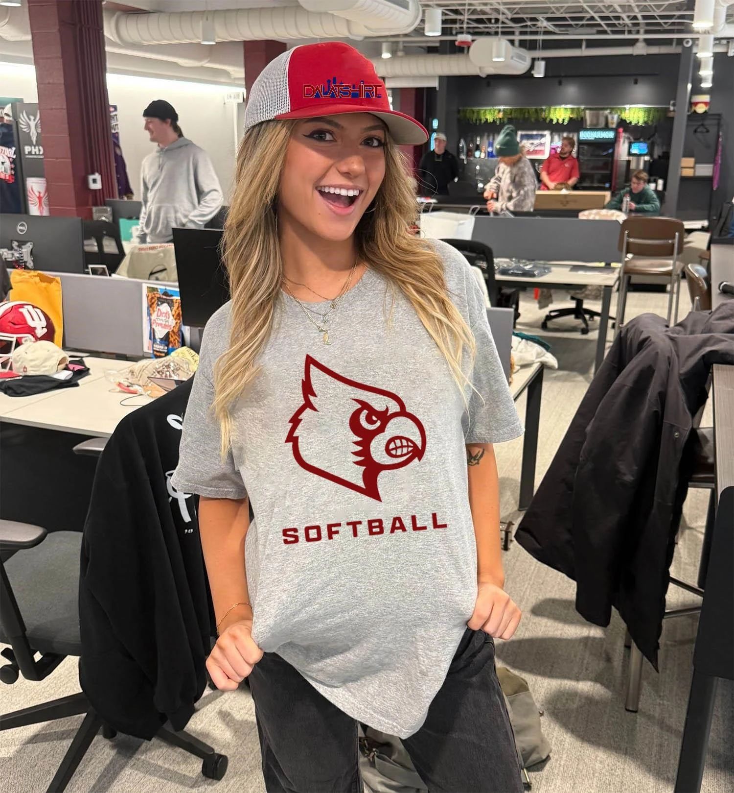 Louisville cardinals 2026 softball pink uniform design shirt