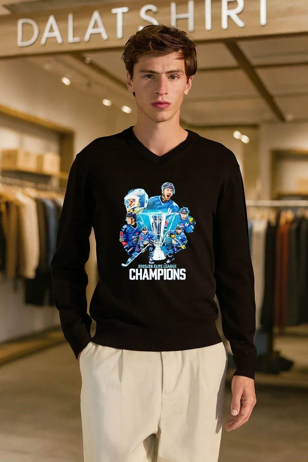 Belfast Giants Elite League Champions 2026 We Are The Champions shirt