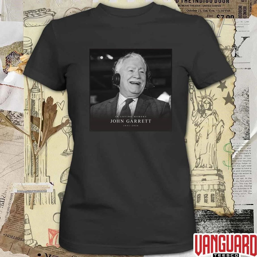 NHL Public Relations In Loving Memory John Garrett 1951 – 2026 t-shirt