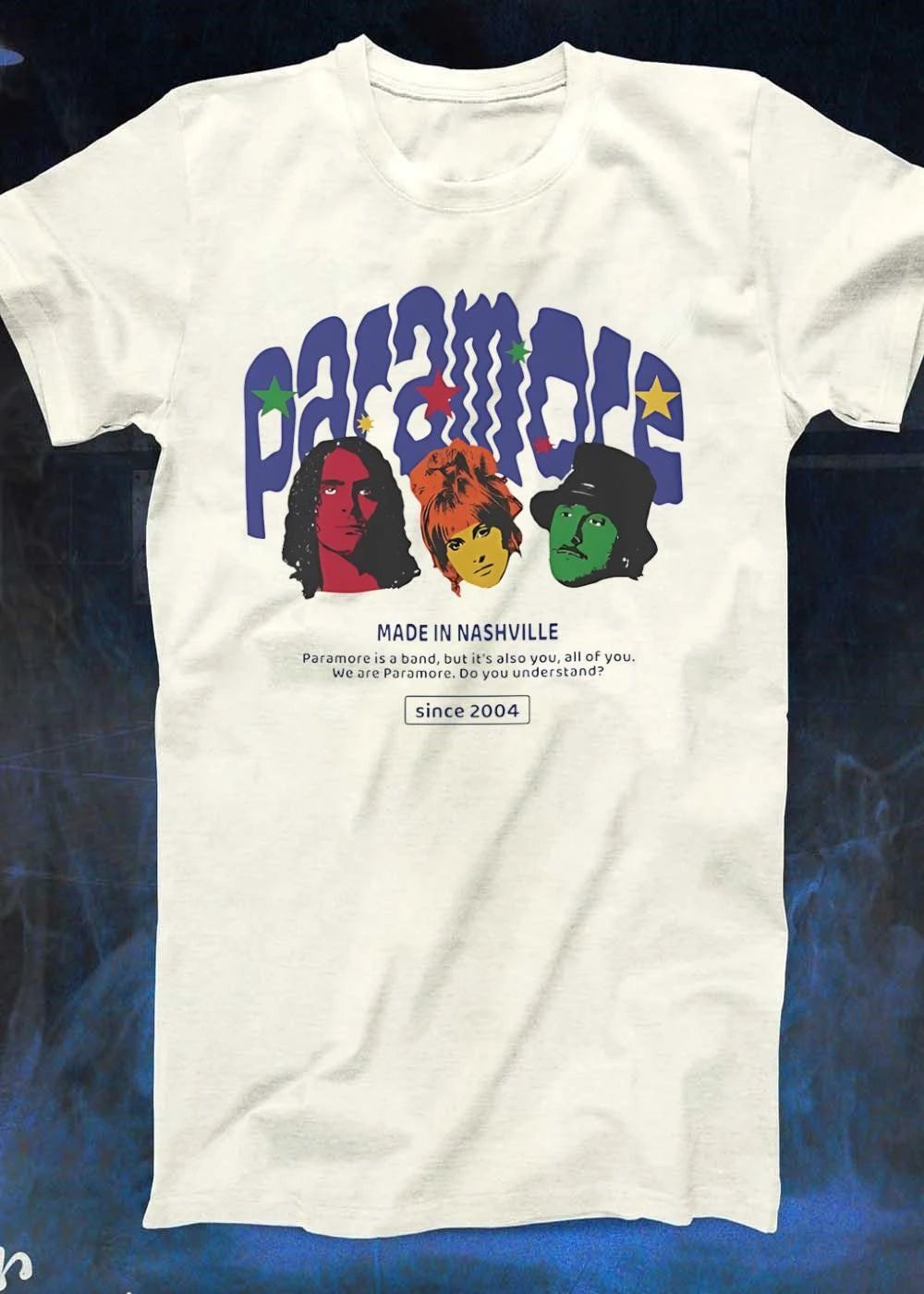 Since 2004 Paramore Nashville Band Graphic shirt