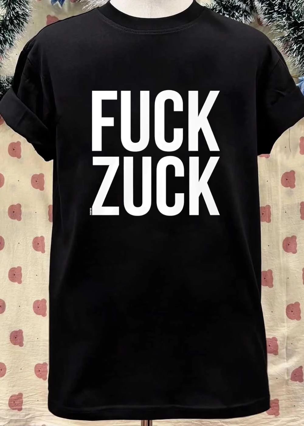 Fuck Zuck Quote Graphic T-Shirt