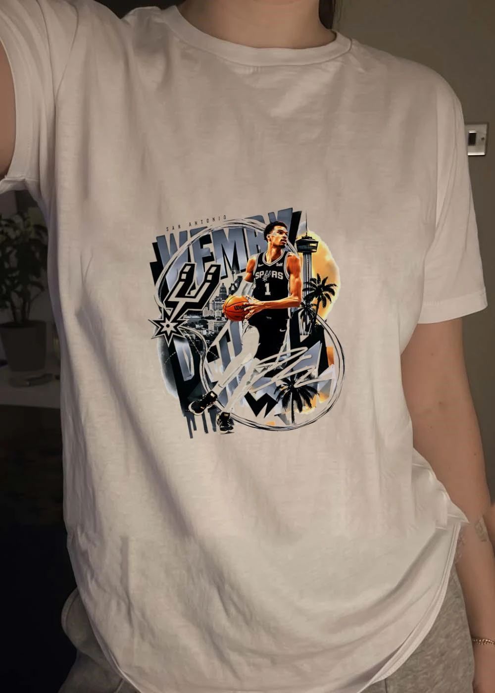Victor Wembanyama Wemby San Antonio Spurs Basketball shirt