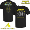 Metallica M72 Budapest, Hungary 2026 Band Members Europe Tour Date T-Shirt
