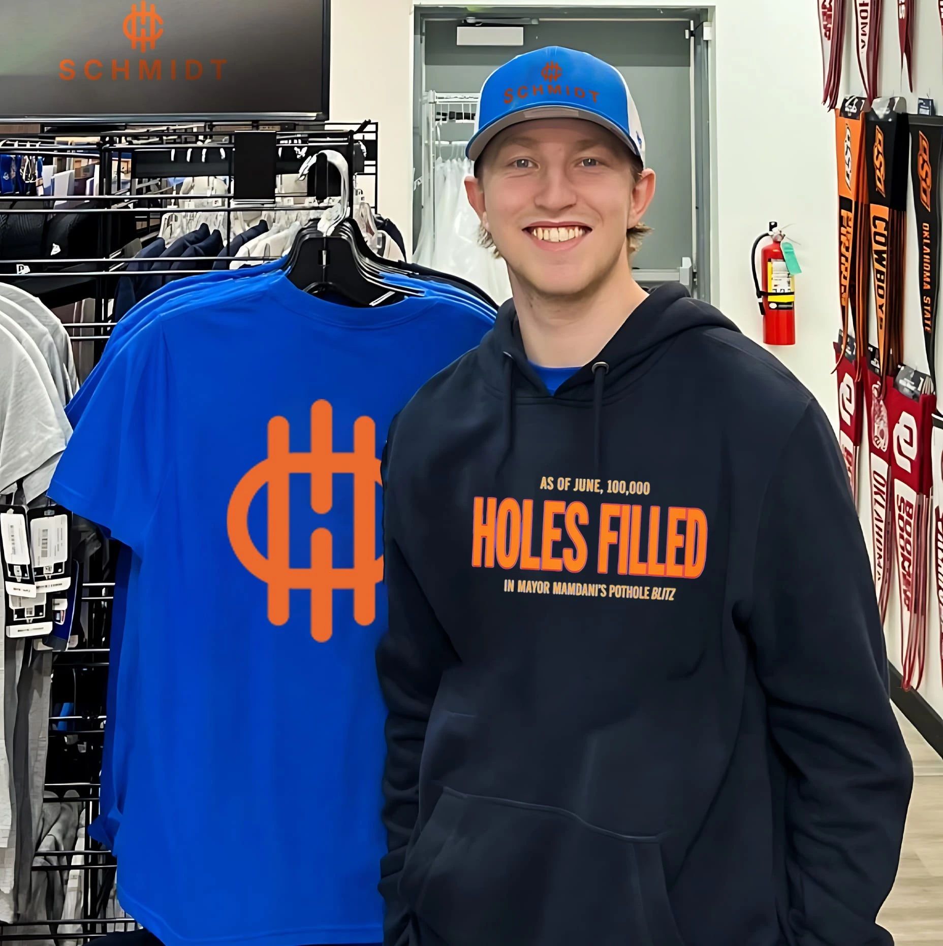 Mayor Mamdani 100000 Holes Filled Pothole Blitz Shirt