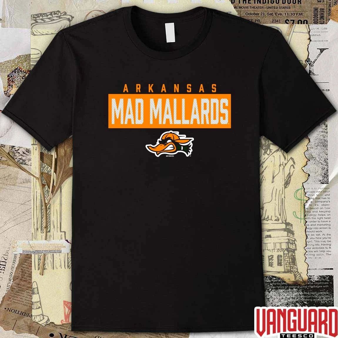 Mad Arkansas Mallards Bimm Ridder 2026 t-shirt