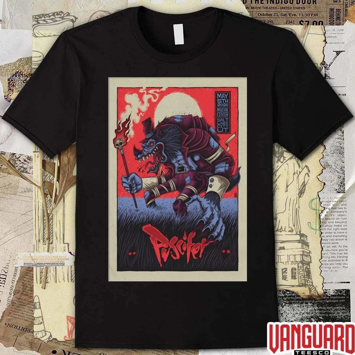 Puscifer May 5 2026 Maverik Center Salt Lake City UT Poster t-shirt