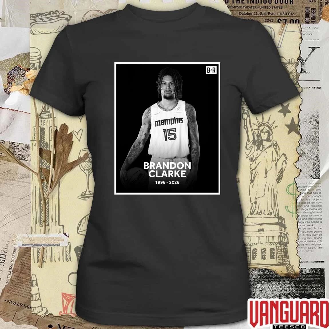 Brandon Clarke 1996 – 2026 Bleacher Report Poster t-shirt