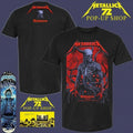 Metallica M72 Brisbane Australia By Ken Taylor Pop Up Shop At Suncorp Stadium On 12 November 2025 Two Sided T-Shirt