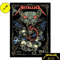 Metallica Hampden Park 2026 Tour Poster – Official Wild Cat Art by Michelle KamMei Harvey – Pop-Up Shop Exclusive