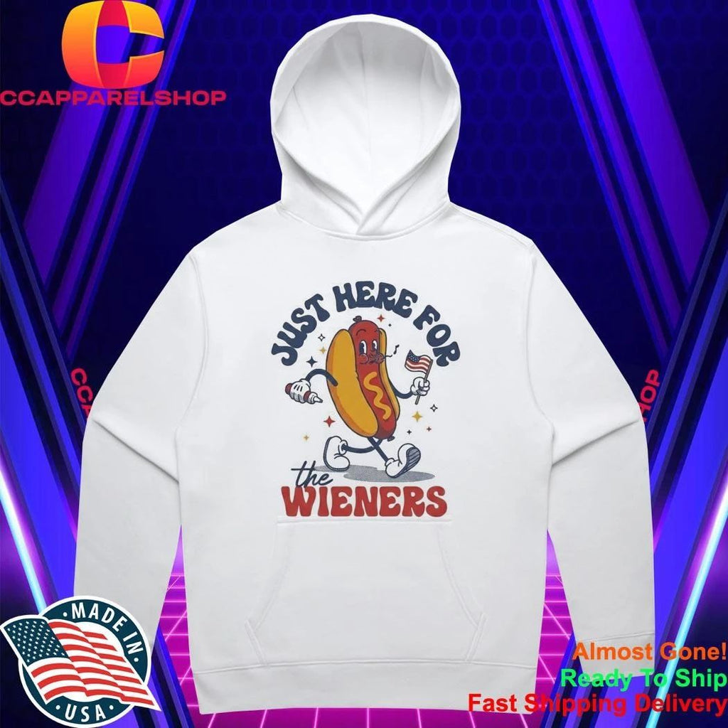 Siraj Hashmi Just Here For The Wieners Shirt