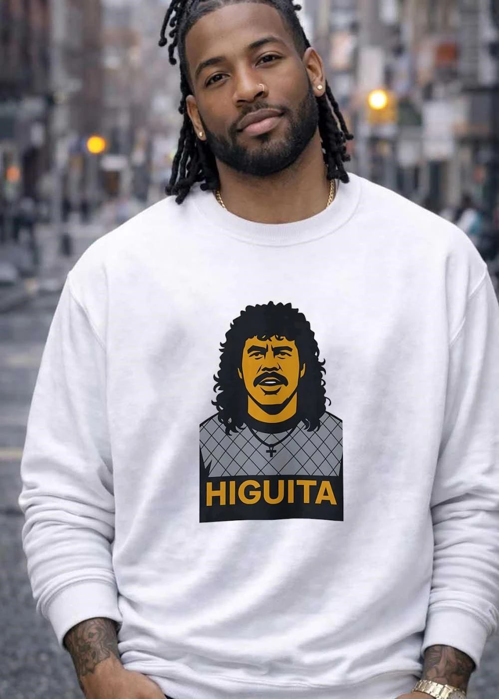 René Higuita Portrait Graphic Higuita T-Shirt