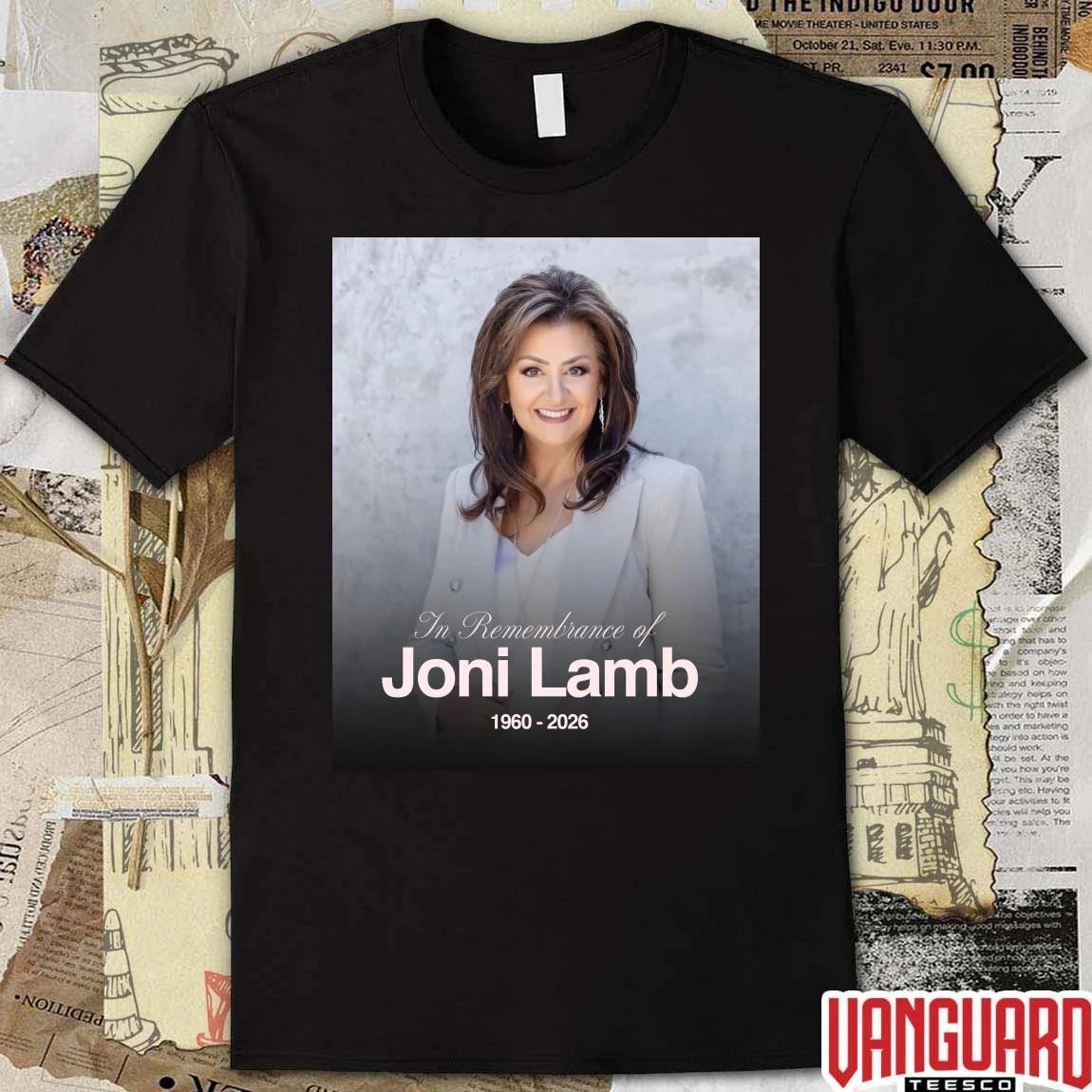 In Remembrance Of Joni Lamb 1960 2026 Jentezen Franklin t-shirt