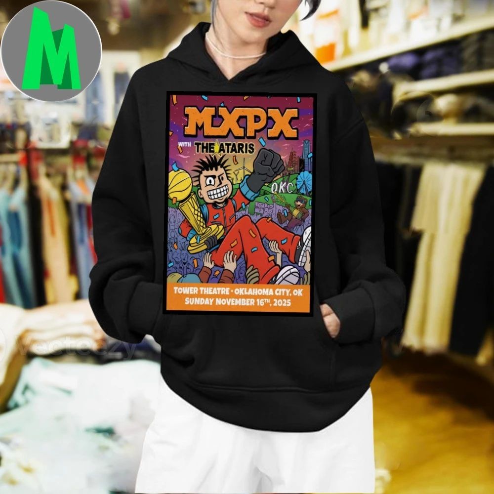 MXPX Oklahoma City OK November 16 2025 Poster Shirt