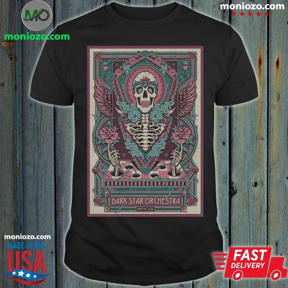 Dark Star Orchestra Poster Winter 2026 Shows Shirt
