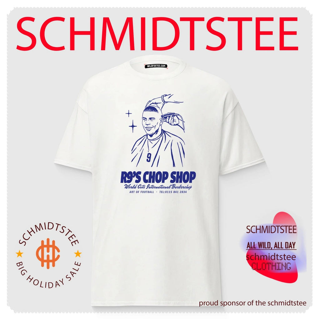 R9’s Chop Shop Ronaldo Brazil National Team Barbershop shirt