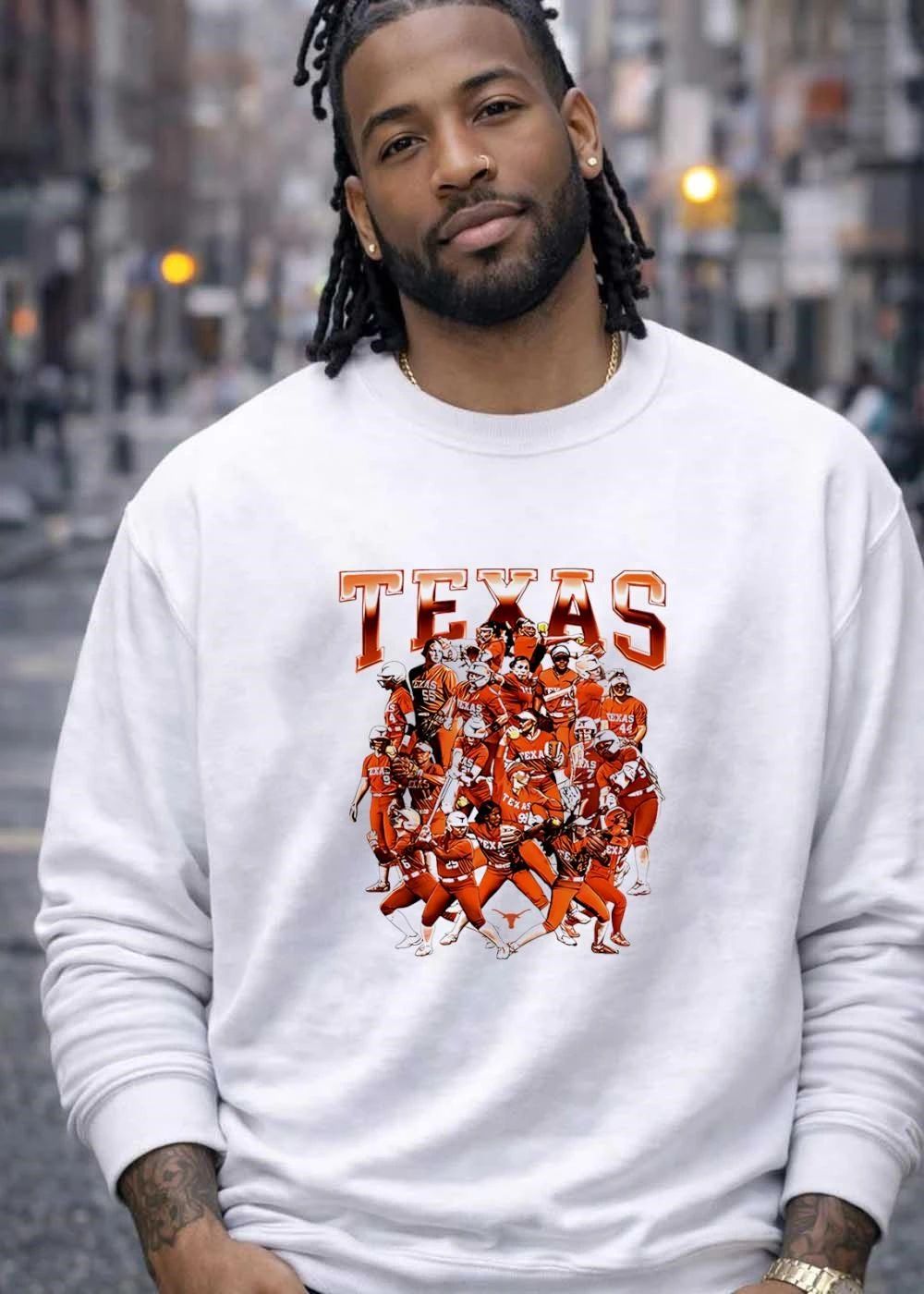 Texas Longhorns NCAA Softball Team graphic shirt