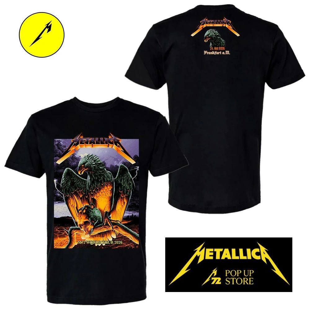 Night 2 Metallica M72 Frankfurt World Tour At Deutsche Bank Park Poster By Max Loffler On May 24 2026 Shirt