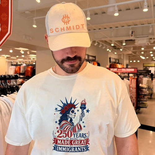 250 years of being made great by immigrants vintage shirt