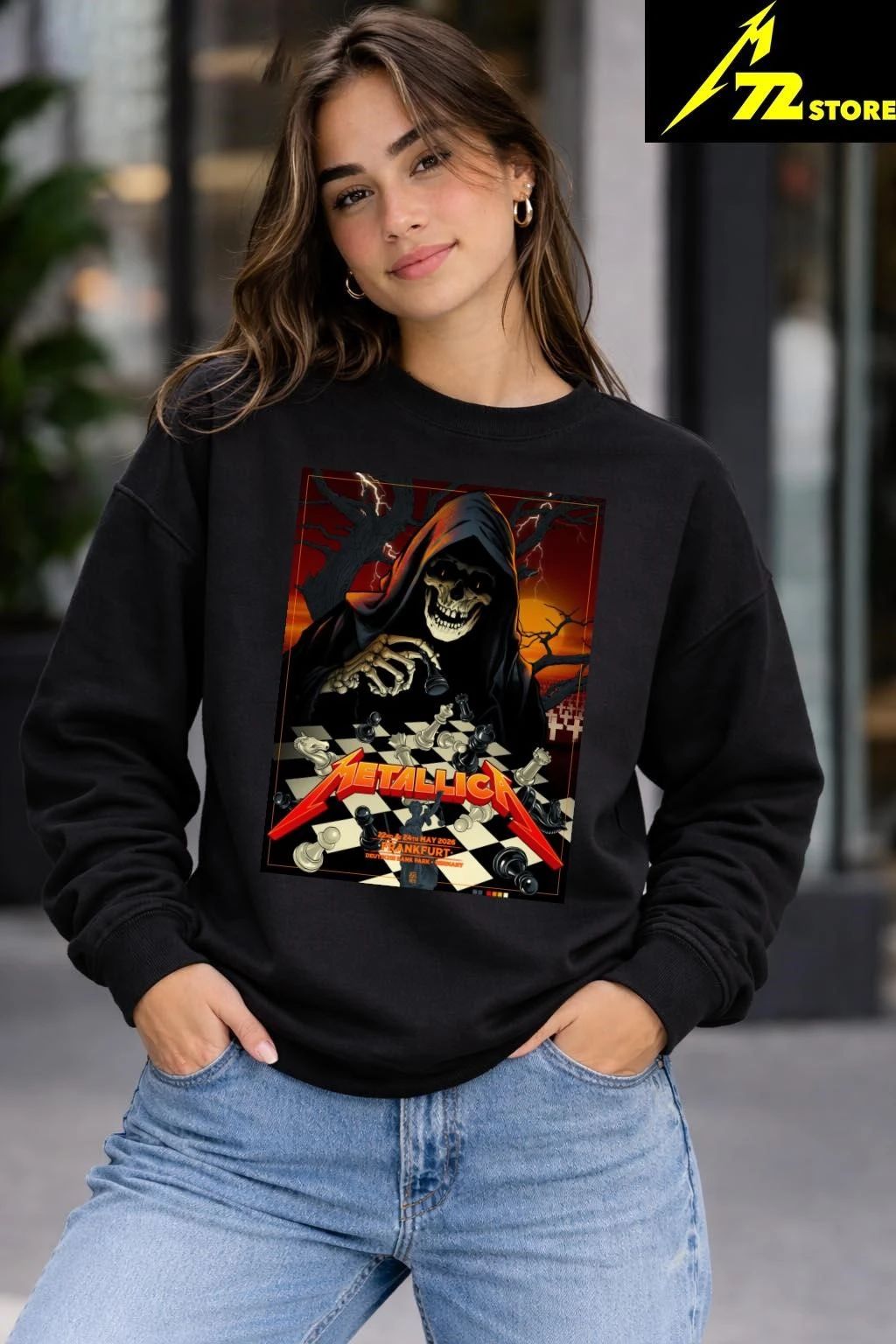 Metallica M72 Frankfurt Pop-Up Shop 2026 Art By Vance Kelly Shirt
