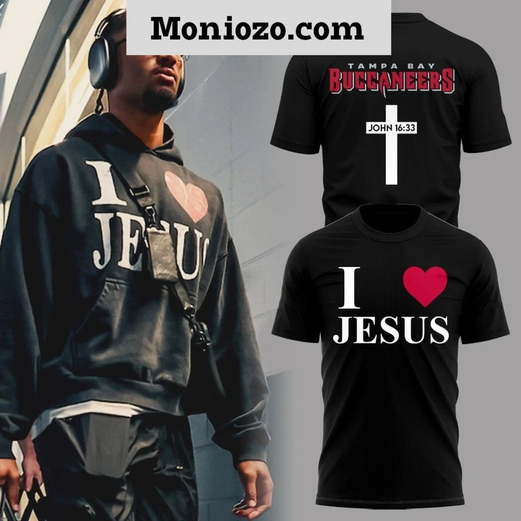 Tampa Bay Buccaneers I Love Jesus 2025 T-Shirt