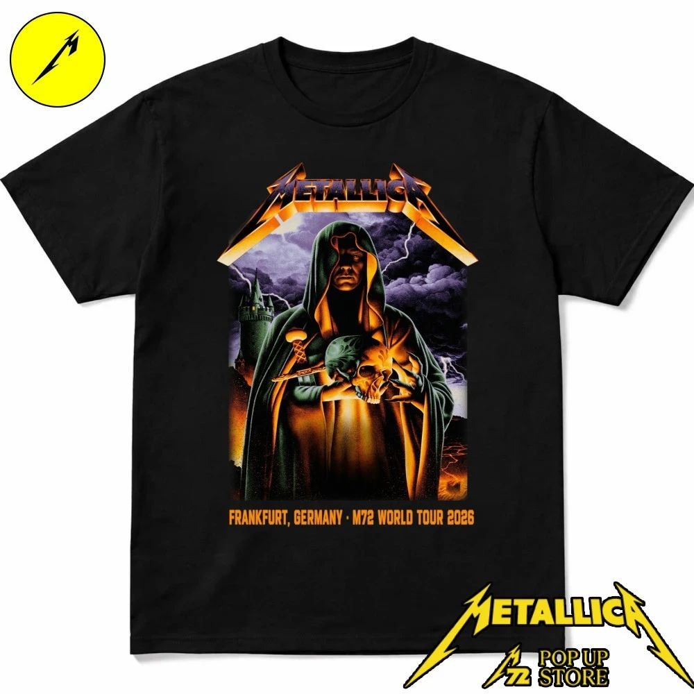 Metallica M72 Frankfurt Germany May 22, 2026 Pop-Up Shop Art by Max Löffler Shirt