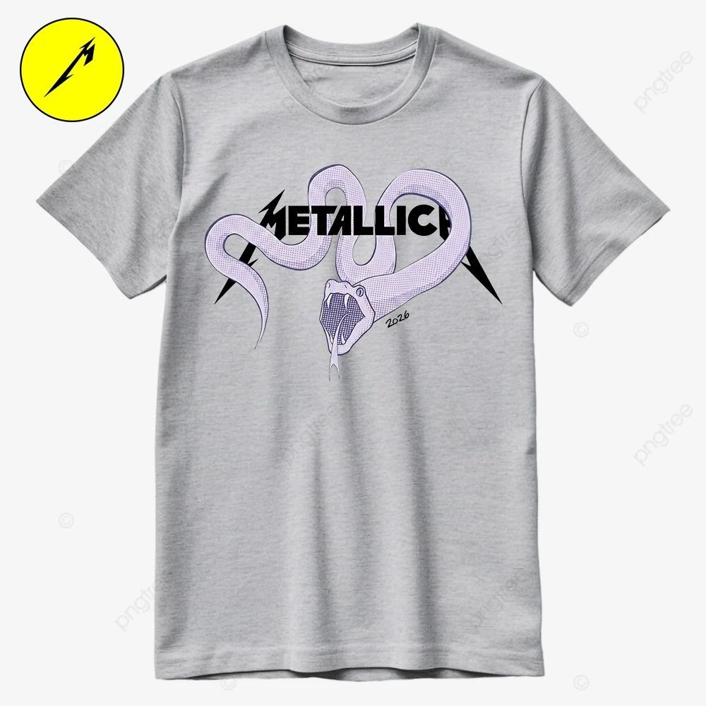 Metallica Snake Logo 2026 Wish For Maria Battle With Cancer T-Shirt