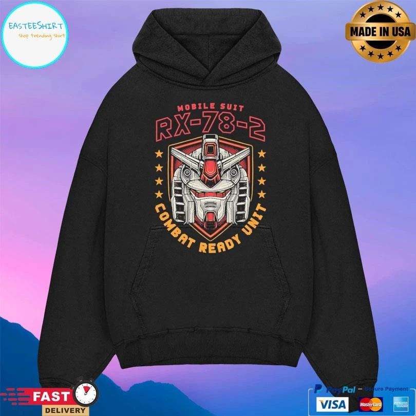 Mobile Suit Rx-78-2 Combat Ready Unit T-shirts