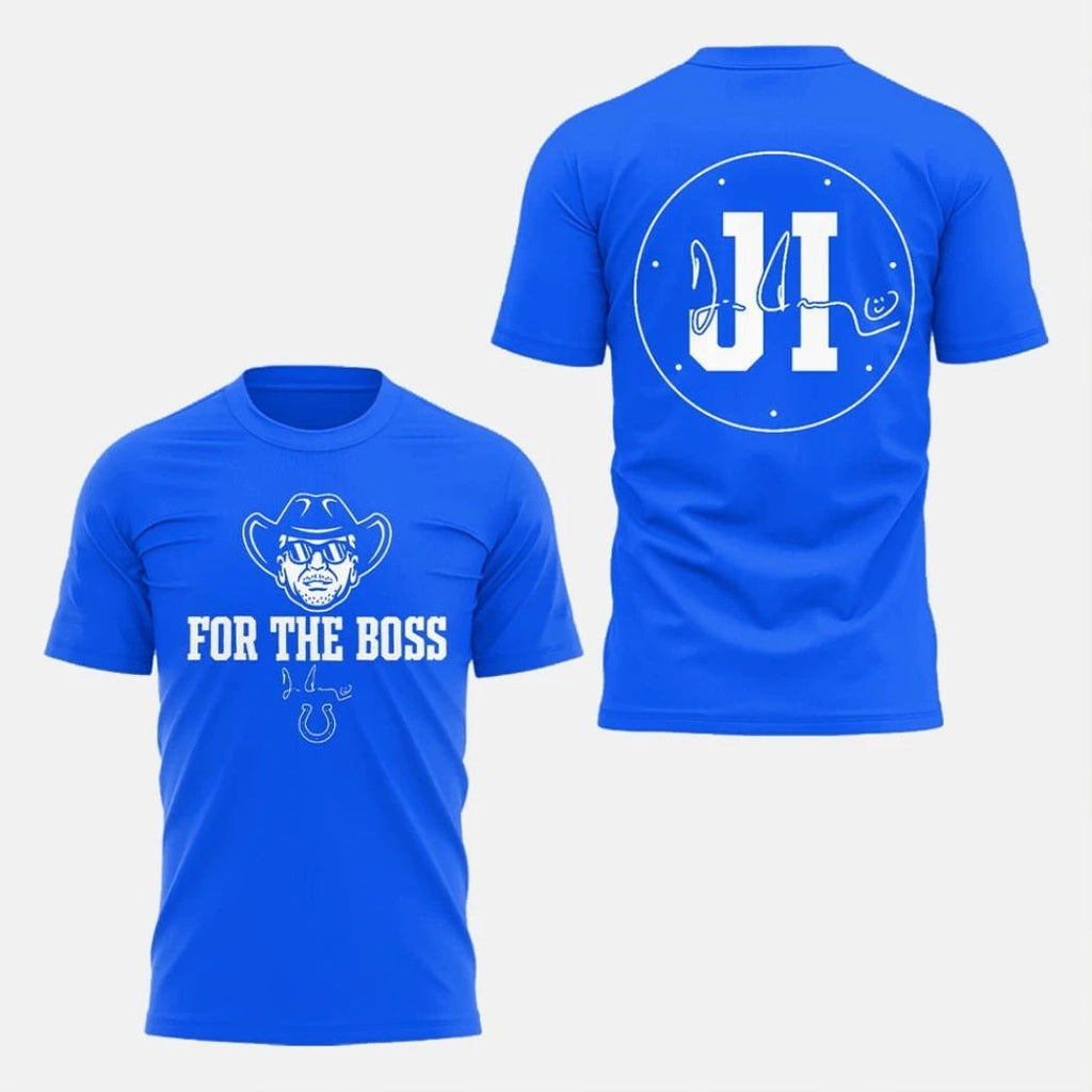 2025 Colts For The Boss Ring of Honor Jim Irsay Logo Shirt