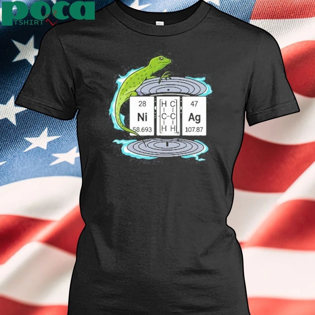 Lizard Chemistry Vinyl Record T-shirt