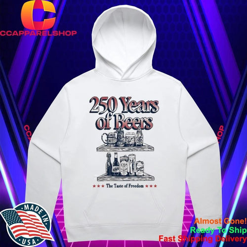 250 Years Of Beers Pocket The Taste Of Freedom Shirt