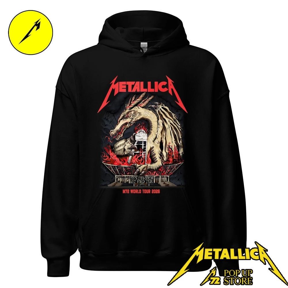 Metallica at Stadion Śląski in Chorzów, Poland, on May 19, 2026 M72 World Tour 2026 The Silesian Dragon By Karol Banach Shirt