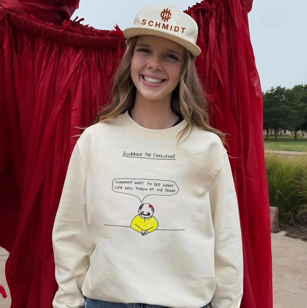 Embrace the Challenge I Cannot Wait to See What Life Will Throw at Me Today shirt