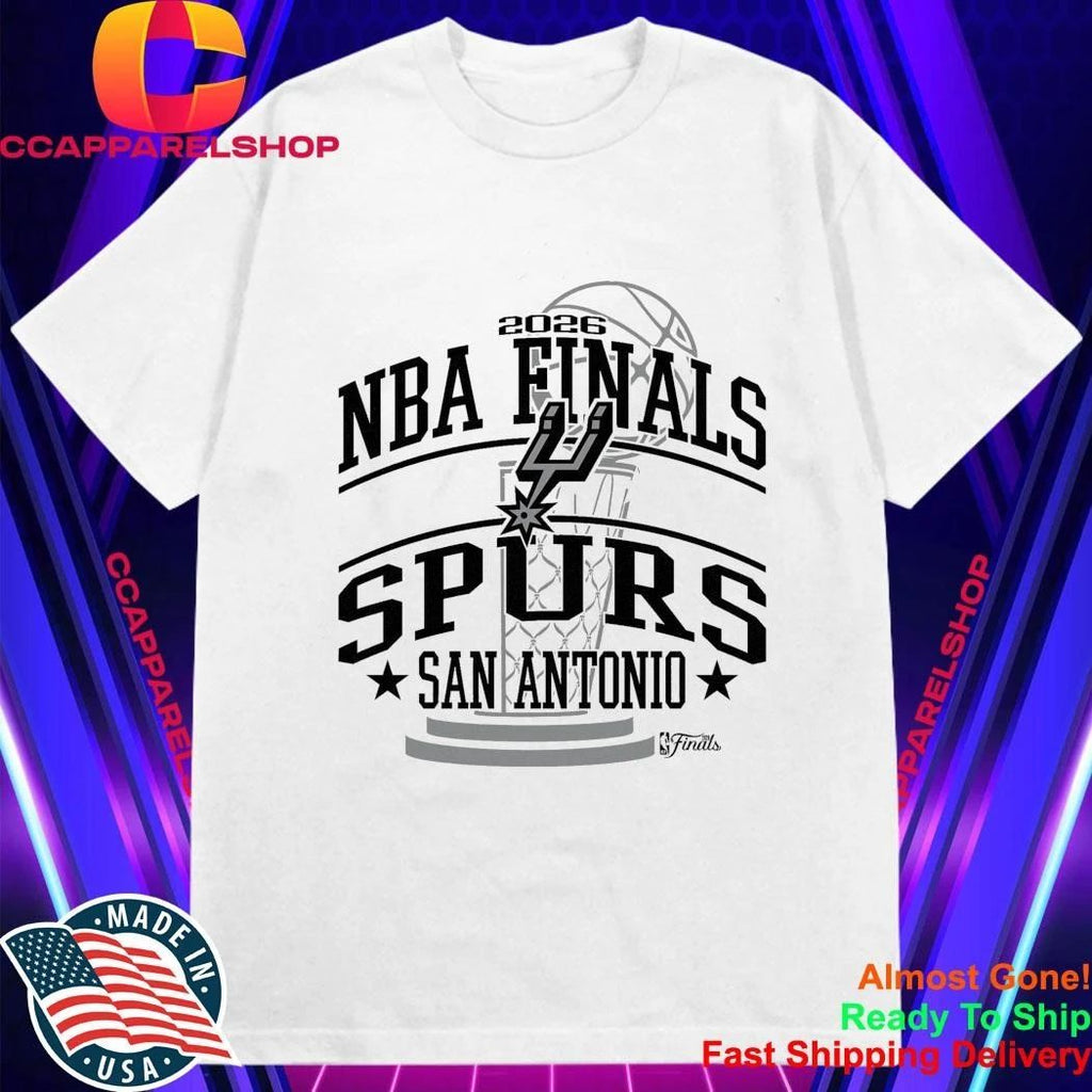 San Antonio Spurs Stadium Essentials 2026 NBA Finals No Regrets Urban Shirt