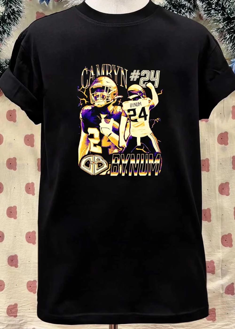 Camryn #24 Bynum Lightning Vikings Football Shirt