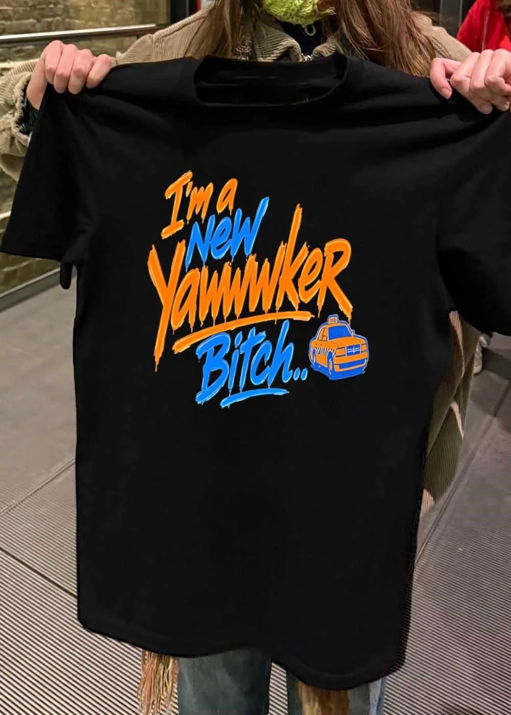 New York Taxi Driver I Am a New Yorker Bitch shirt