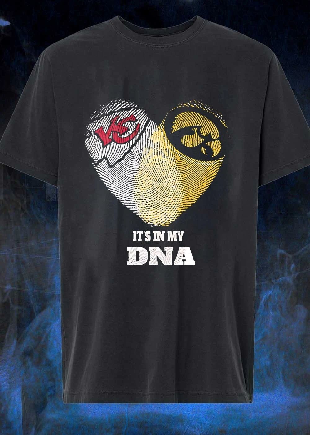 Kansas City Chiefs Iowa Hawkeyes It Is in My DNA T-Shirt