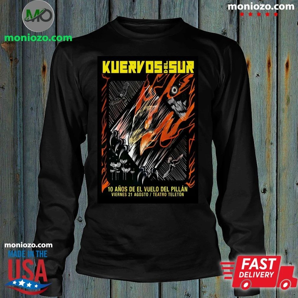 Kuervos Del Sur 8 21 2026 Santiago Chile Poster Shirt