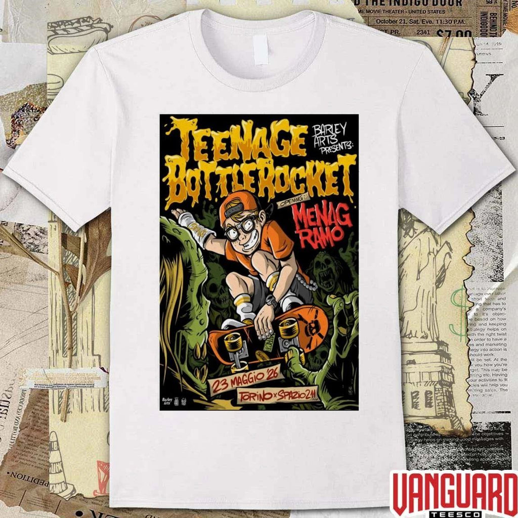 Teenage Bottlerocket Barley Arts May 23 2026 Turin, IT Poster t-shirt
