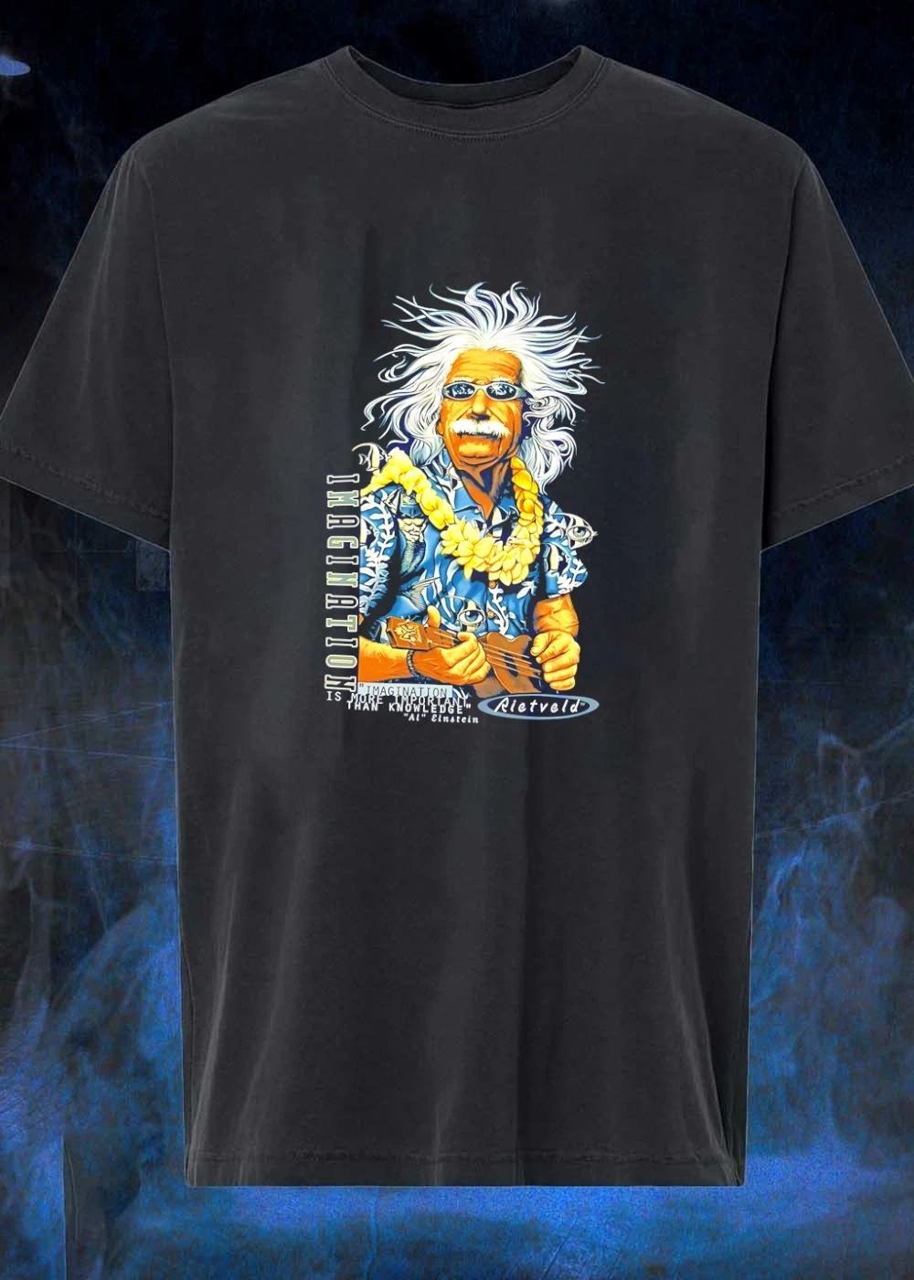 Imagination is more than knowledge Albert Einstein Ukulele shirt