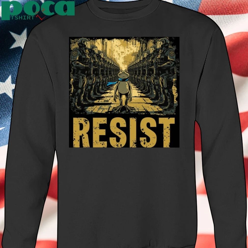 Portland Frog Protest – Portland Frog Resist T-Shirt