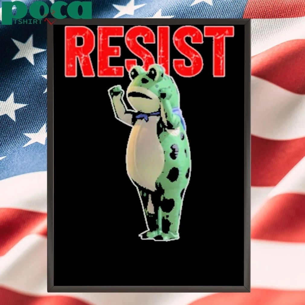 Frog Resist Portland Frog Protest Portland Frog 2025 T-shirt