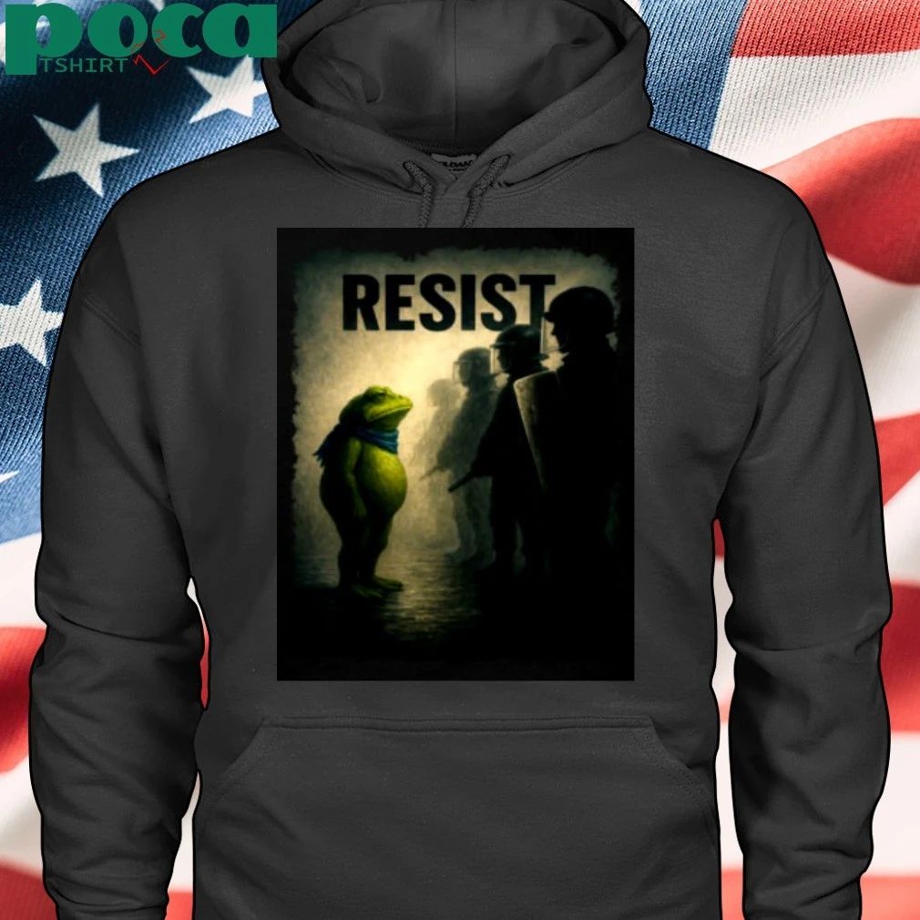 Rage Against The Machine Resist Portland Frog T-shirt