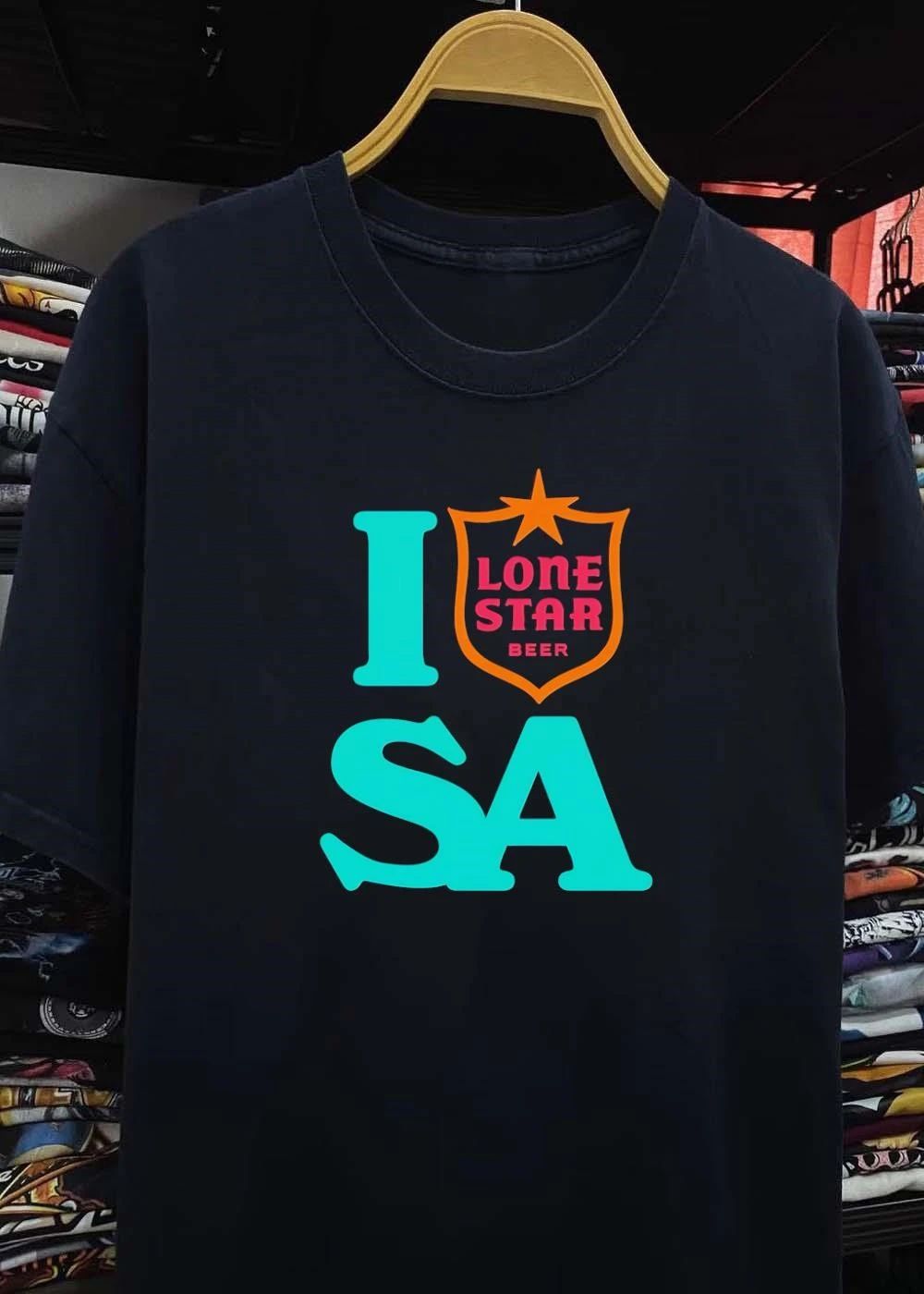 I Love San Antonio Lone Star Beer SA shirt