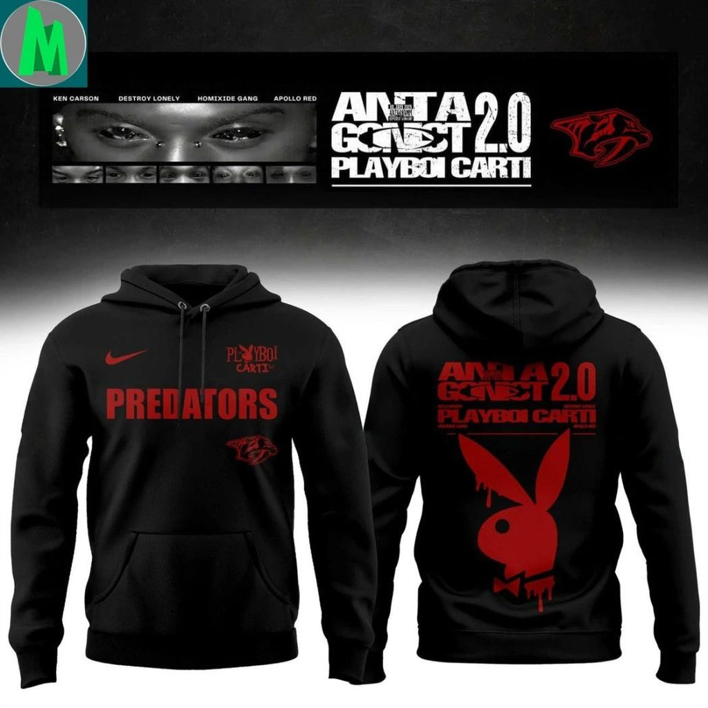 Nashville Predators Playboi Carti Antagonist 2.0 US Tour 2025 Shirt