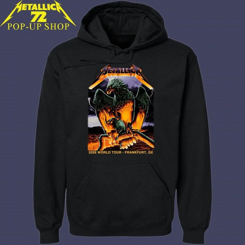 Metallica M72 Frankfurt Germany May 24 2026 Show 2 Art By Max Löffler Pop-Up Shop Limited T-Shirt
