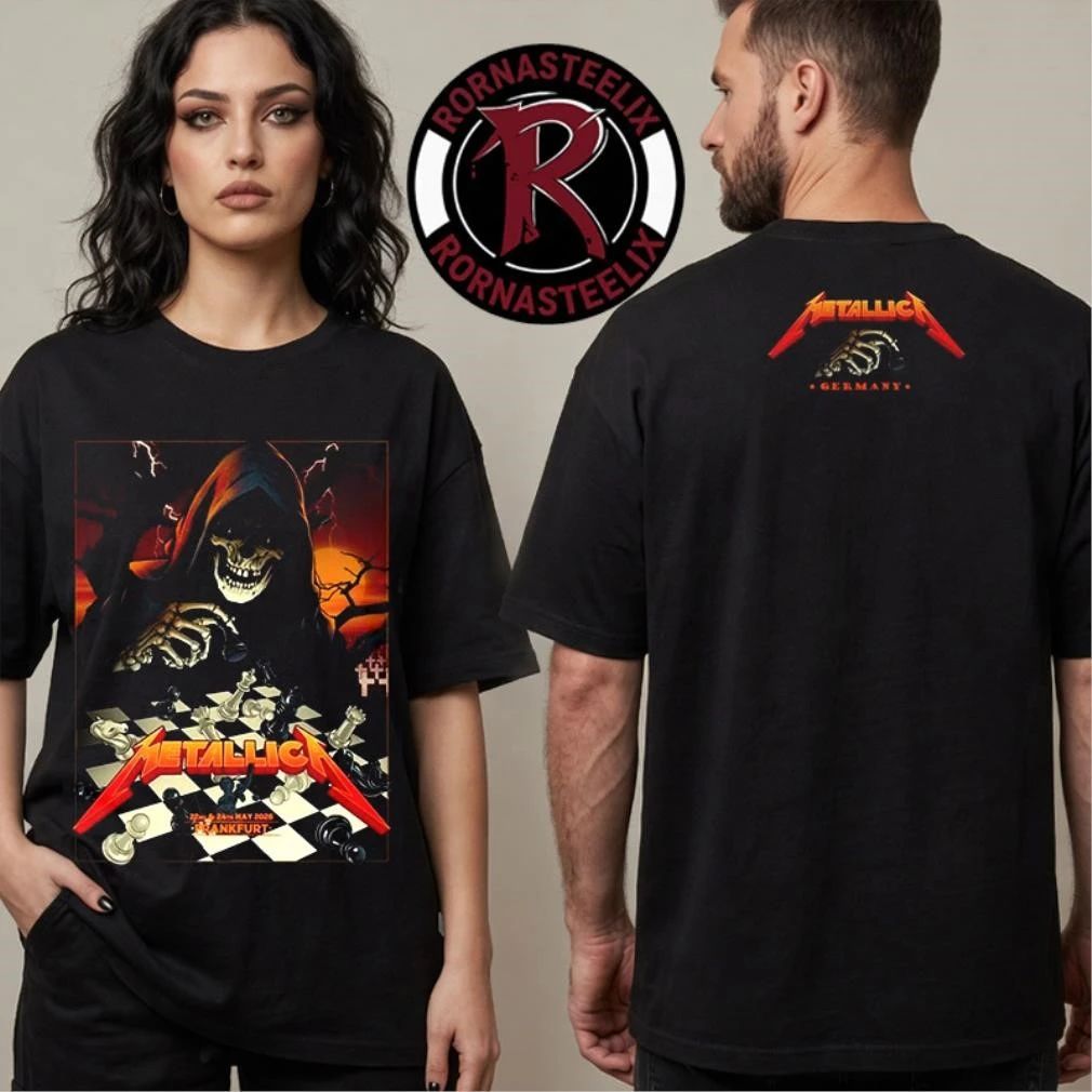 Metallica M72 Frankfurt 2026 At Deutsche Bank Park 2 Nights On May 22 24 2026 Germany M72 World Tour 2026 Shirt