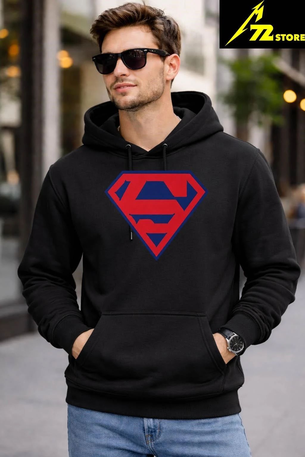 Michael Jackson Hero Superman Logo Shirt
