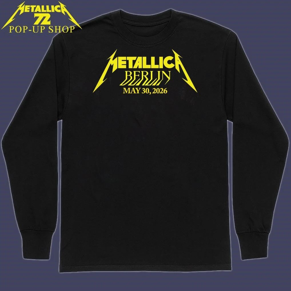 Metallica M72 Berlin May 30, 2026 Germany T-Shirt