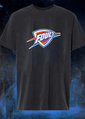 Oklahoma City Thunder NBA Basketball team fan apparel Foul logo sport shirt